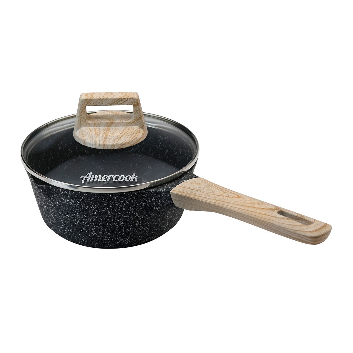 AMERCOOK - Olla de Aluminio Forjado 18 cm Kafka
