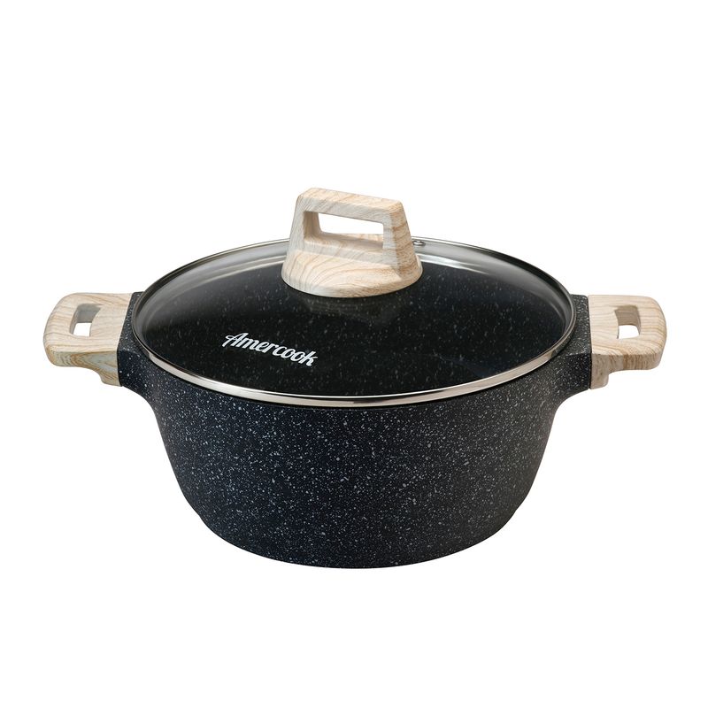 AMERCOOK - Olla de Aluminio Forjado 24 cm Kafka