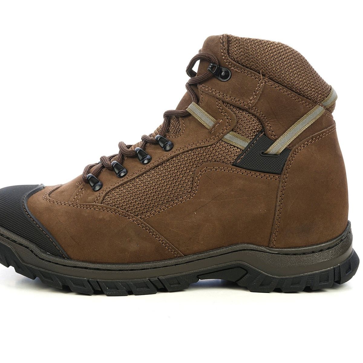 MAX DENEGRI - Botín de Altura para Hombre Hancock Café Max Denegri 7cm