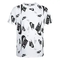 NIKE - Polera Kids Futura Branding AOP