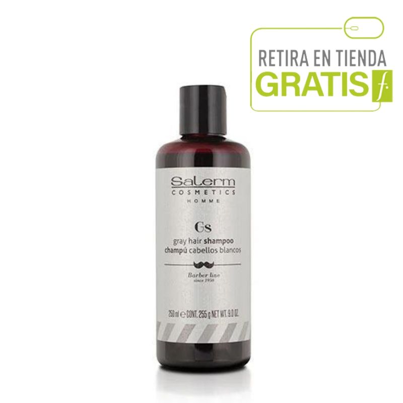 SALERM - SALERM Shampoo Cabellos Blancos Homme