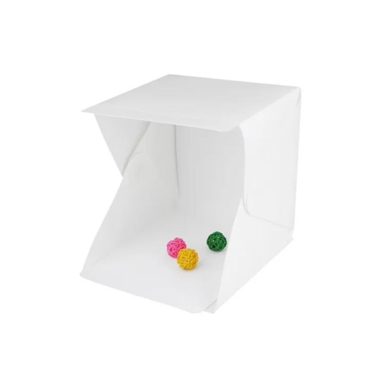 GENERICO - Caja De Luz 40x40cm Estudio Fotográfico Portátil Led