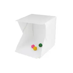 GENERICO - Caja De Luz 40x40cm Estudio Fotográfico Portátil Led
