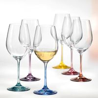 Set 6 Copas Vino Cristal 550 ml