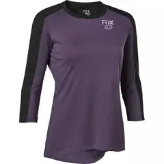 FOX - Polera Bicicleta Mujer Ranger Drirelease 3/4 Morado
