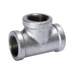 GENERICO - Tee Galvanizada 2 1/2 Pulgadas Hilo Interior