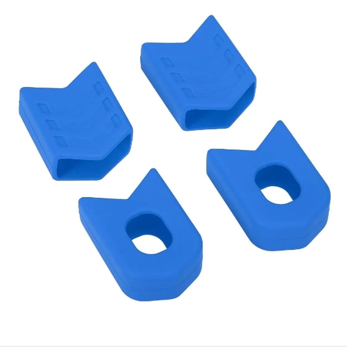 DEFENSOR FOREVER - Cubre Biela De Silicona Para Bicicleta Azul