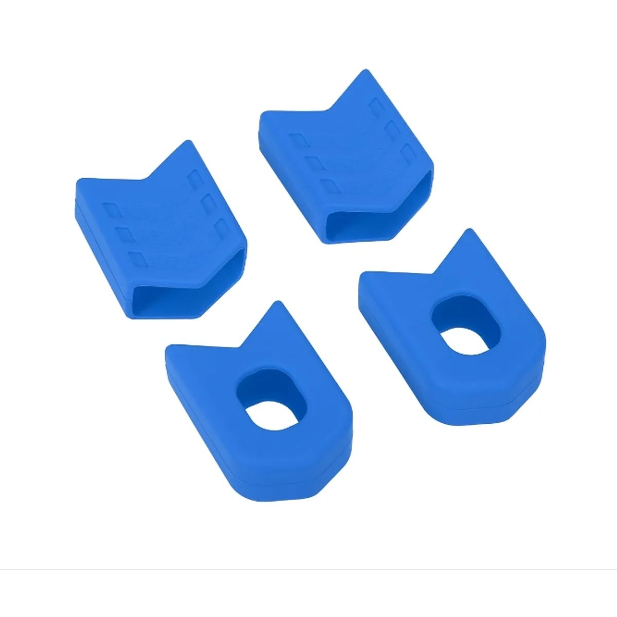 DEFENSOR FOREVER - Cubre Biela De Silicona Para Bicicleta Azul