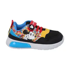 MICKEY MOUSE - ZAPATILLA CON LUCES MICKEY NEGROAZUL