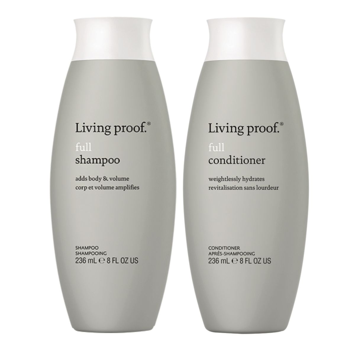 LIVING PROOF - Set Shampoo y Acondicionador Volumen de Living Proof - Cabello Fino.-