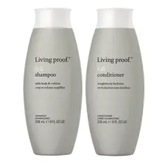 LIVING PROOF - Set Shampoo y Acondicionador Volumen de - Cabello Fino.-