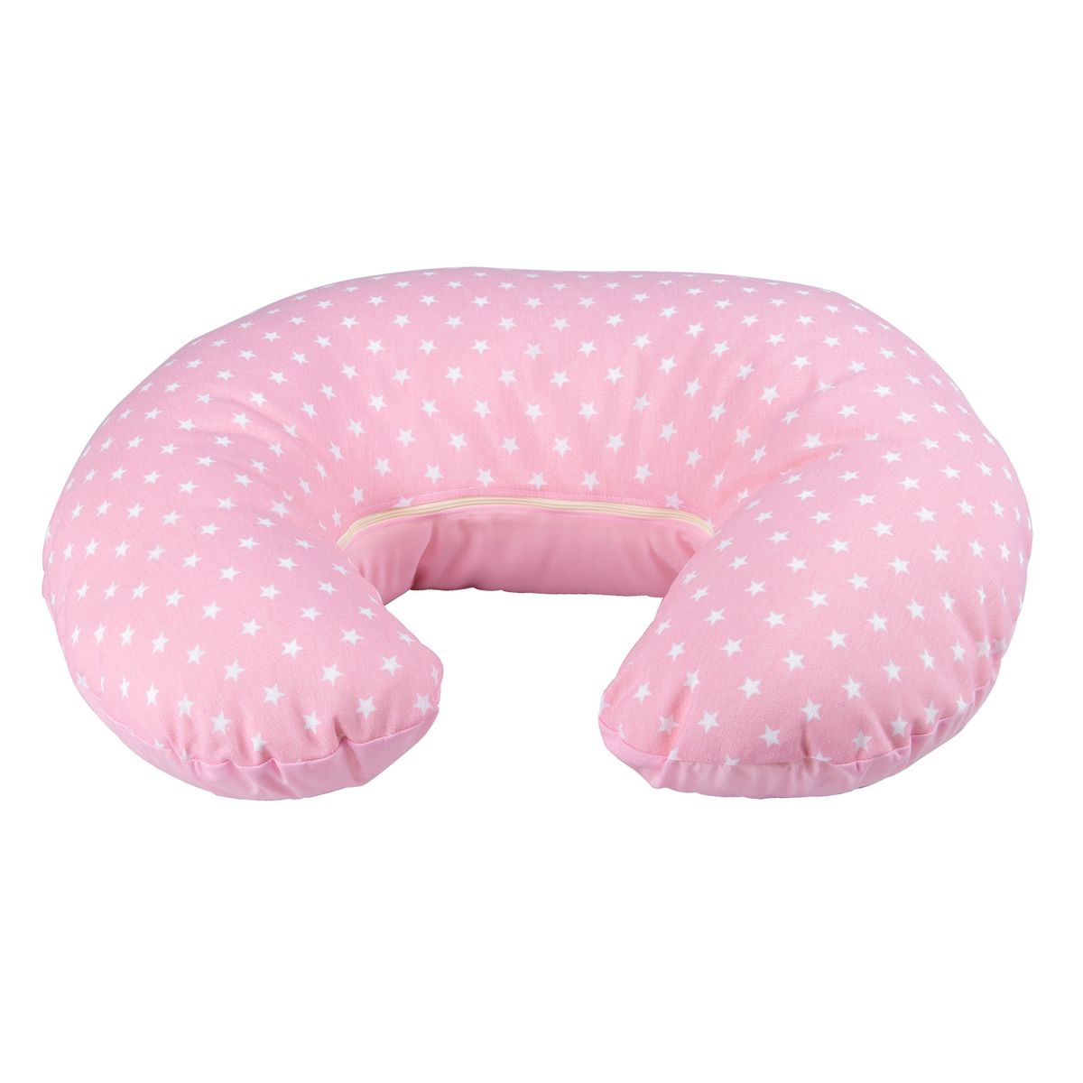 GENERICO - Cojín Lactancia Estrella Rosado 50x40x20 cm Máxima Design