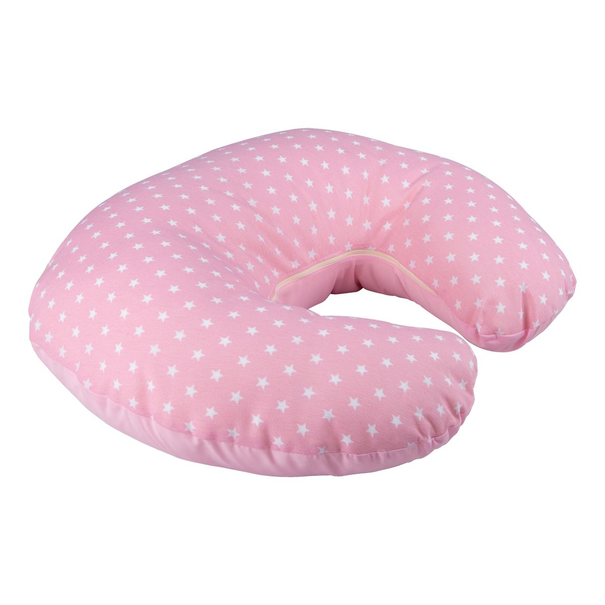 GENERICO - Cojín Lactancia Estrella Rosado 50x40x20 cm Máxima Design