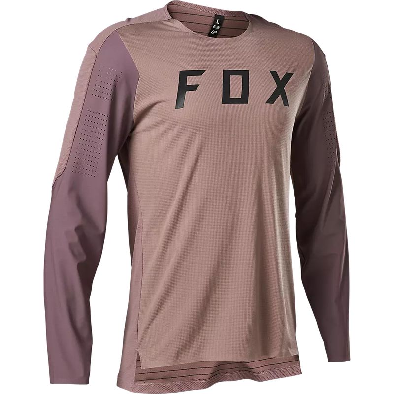 FOX - Polera Bicicleta Flexair Pro Manga Larga Morado Fox FOX.-