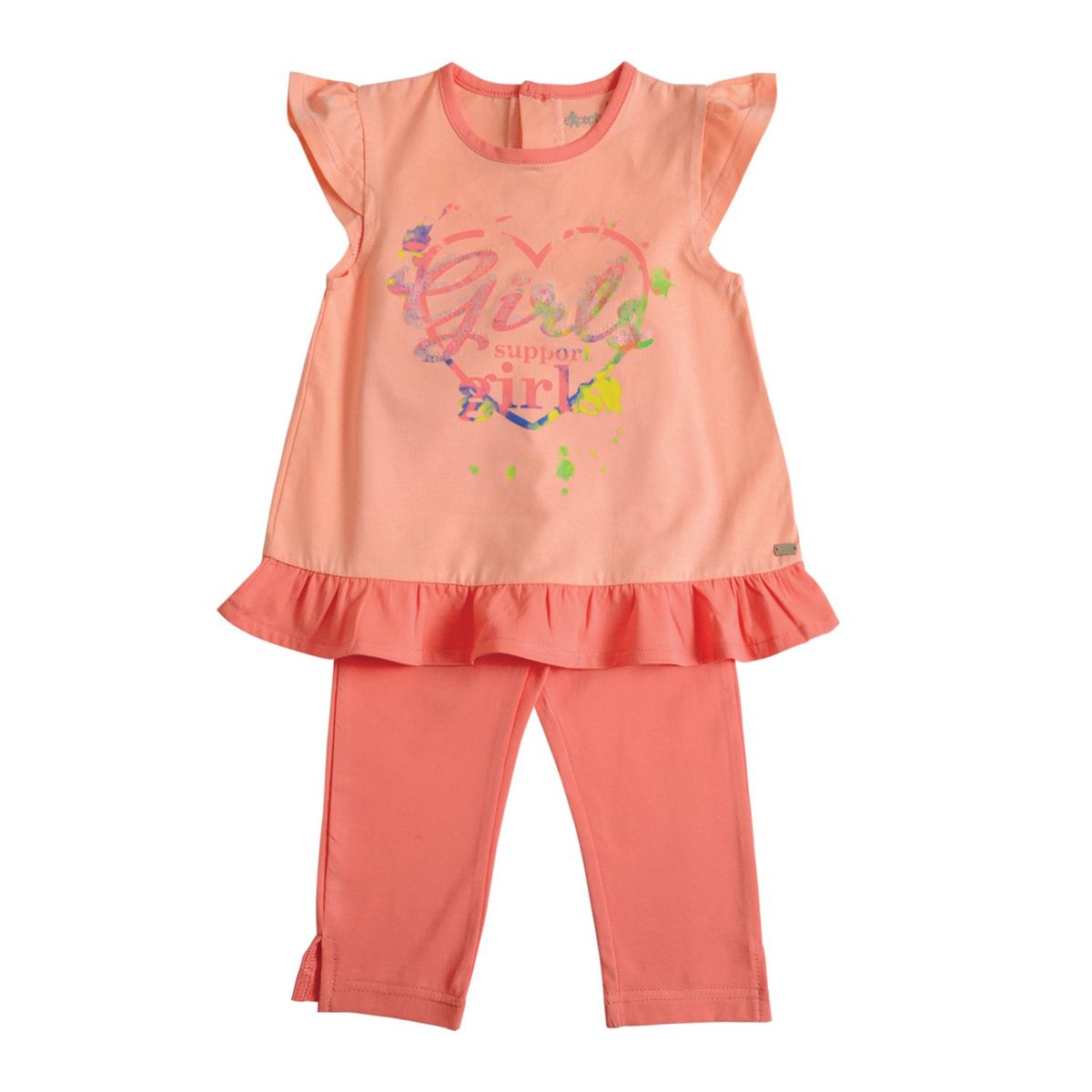 EXCEPTION - Conjunto polera y calza bebé niña Exception