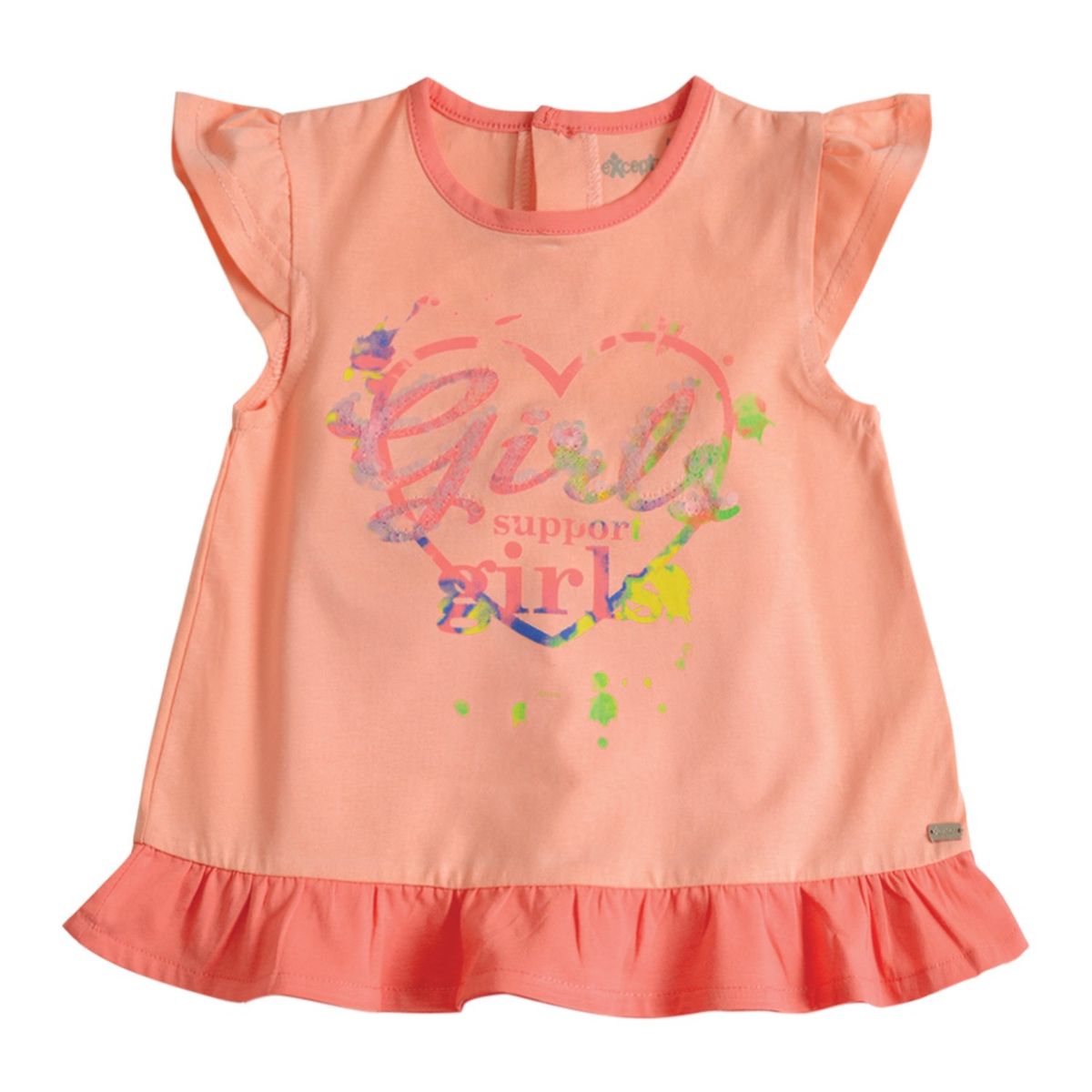 EXCEPTION - Conjunto polera y calza bebé niña Exception