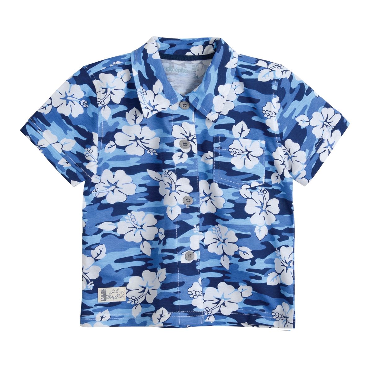 EXCEPTION - Polera Tipo Camisa Bebé Niño Exception