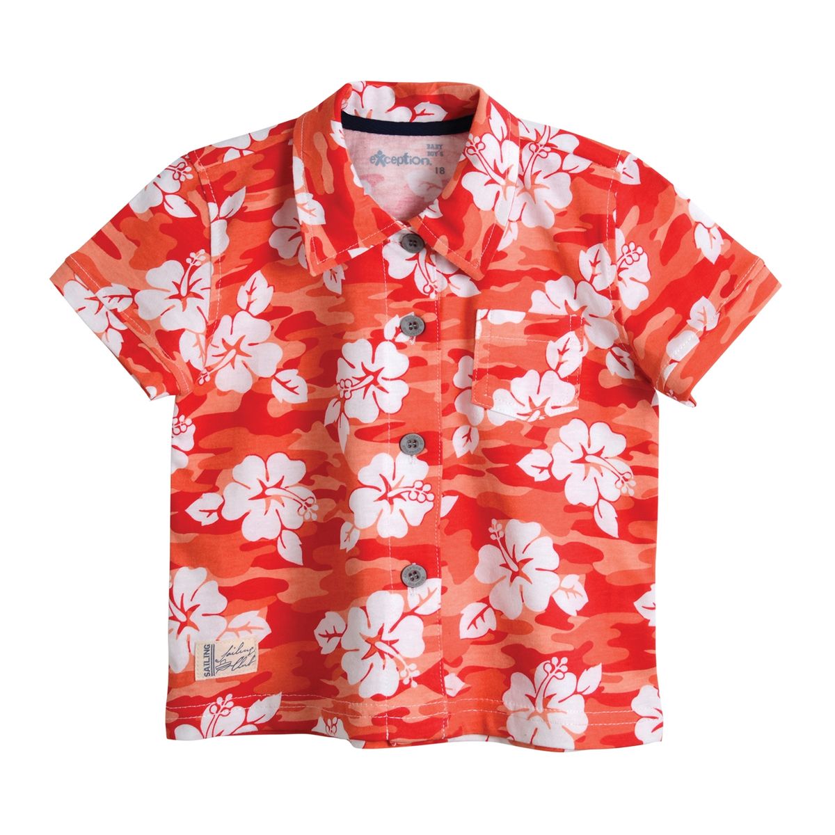 EXCEPTION - Polera Tipo Camisa Bebé Niño Exception