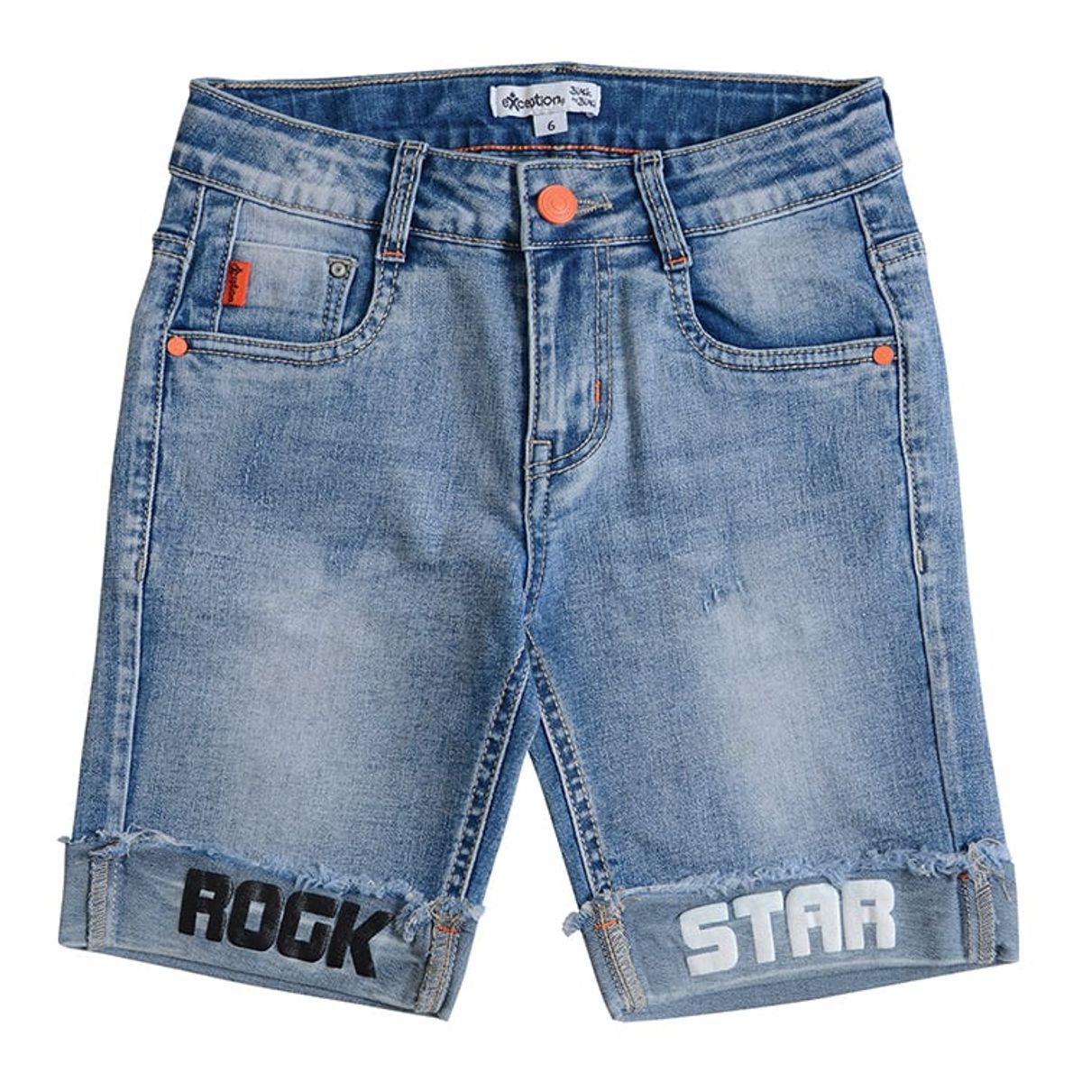EXCEPTION - Bermuda Mezclilla Niño Exception