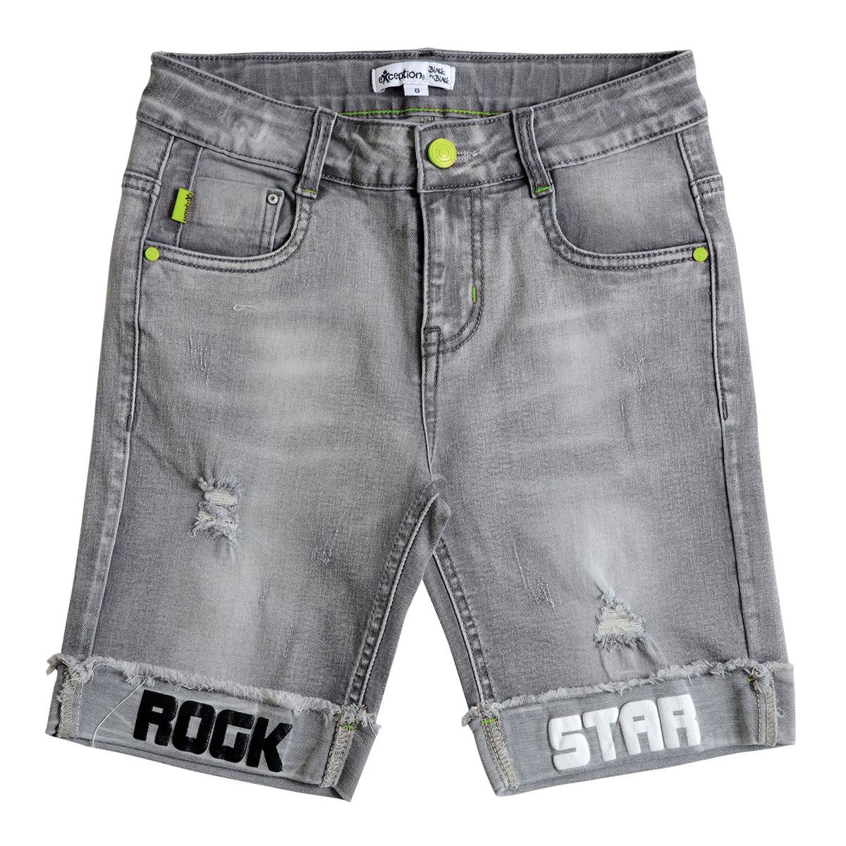 EXCEPTION - Bermuda Mezclilla Niño Exception