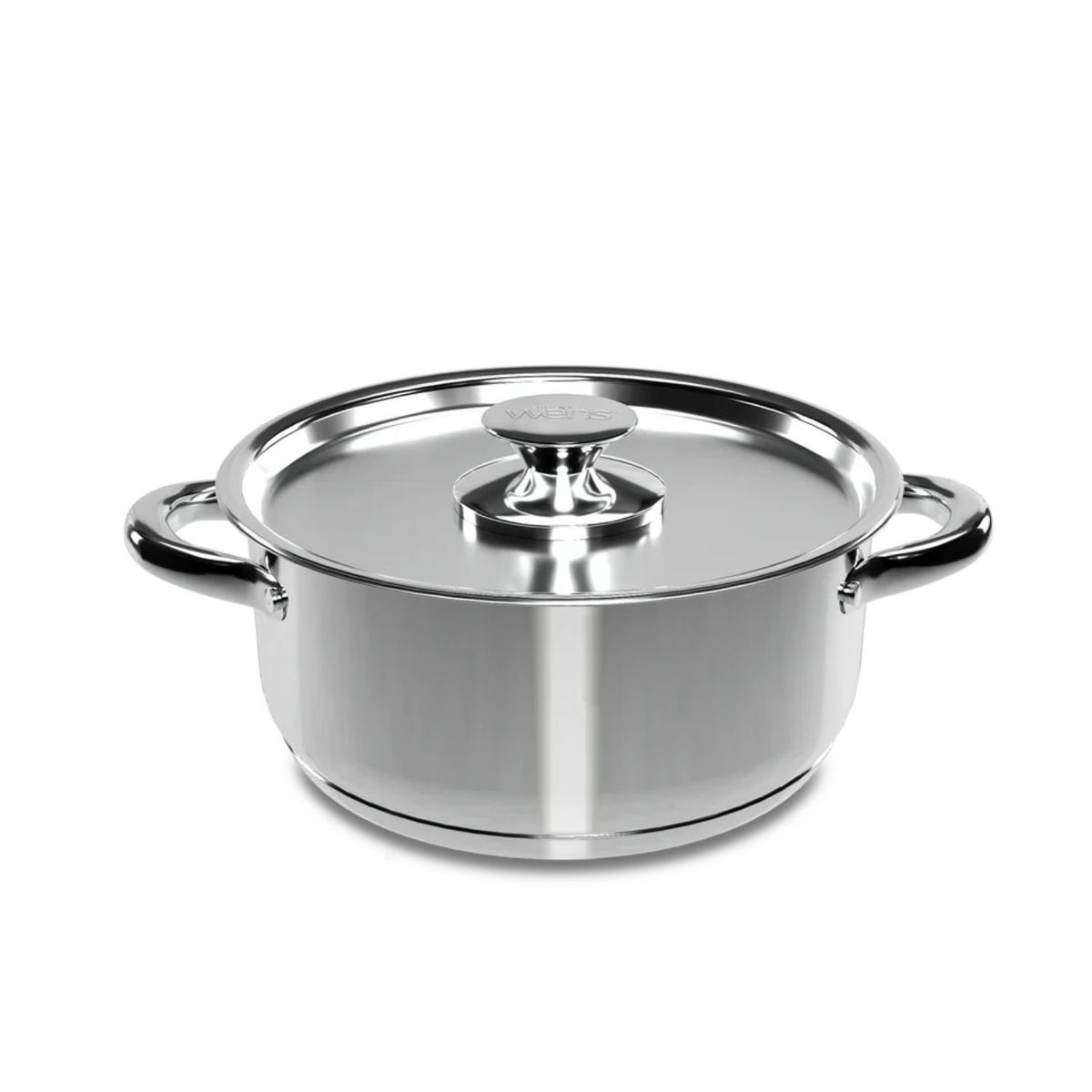 GENERICO - Juego Bateria Ollas Acero Inoxidable Cocina 6 Piezas 420-6SS.