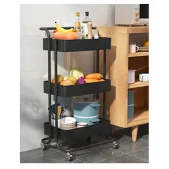 HOMER DESIGN - Carrito Organizador Mutiuso Con Ruedas Multi Colores