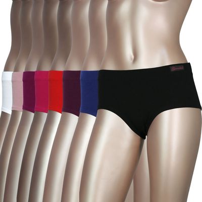 Imagen 1 del producto Pack de 8 Calzon Pantaleta Algodon Mujer.-