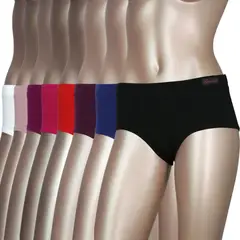 GIOVACCHINO - Pack de 8 Calzon Pantaleta Algodon Mujer.-