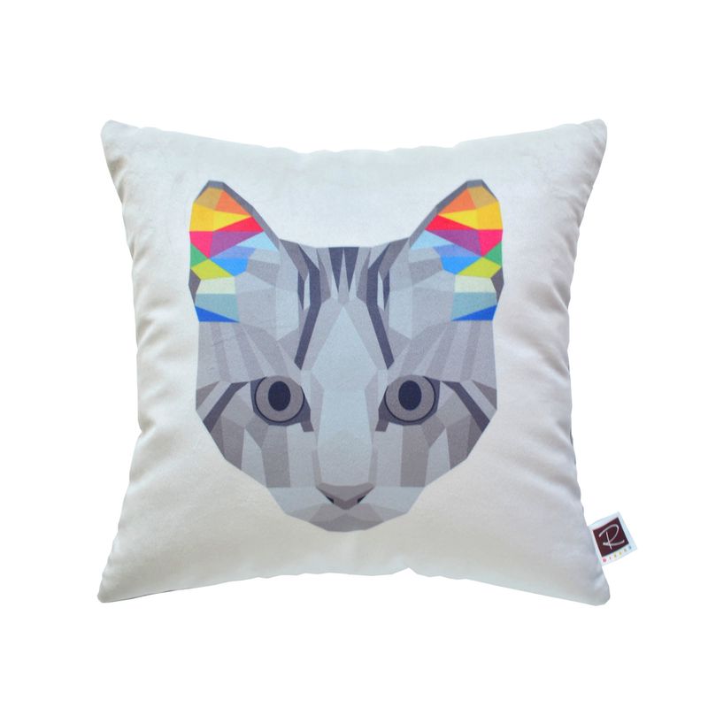 GENERICO - Cojín Decorativo estampado Gato