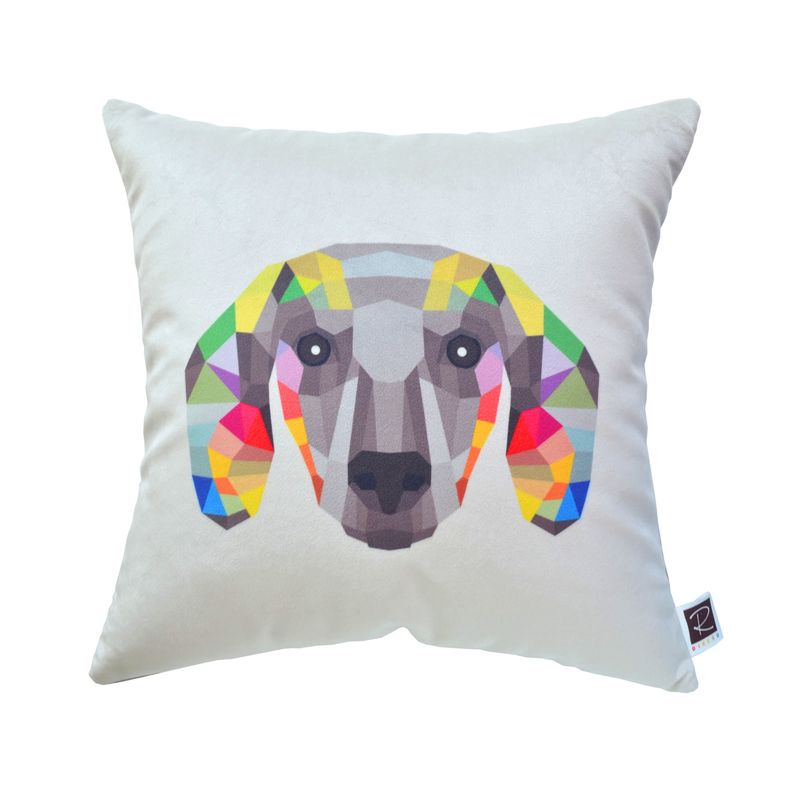 GENERICO - Cojín Decorativo estampado Perro Dachshund