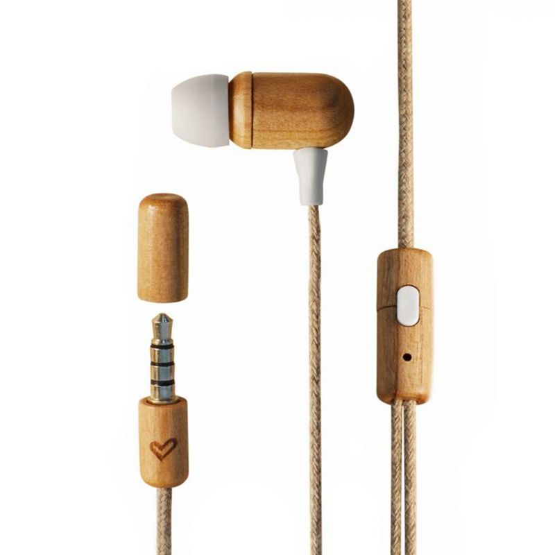ENERGY SISTEM - Audífonos Energy Sistem Eco Cherry Wood Cafe