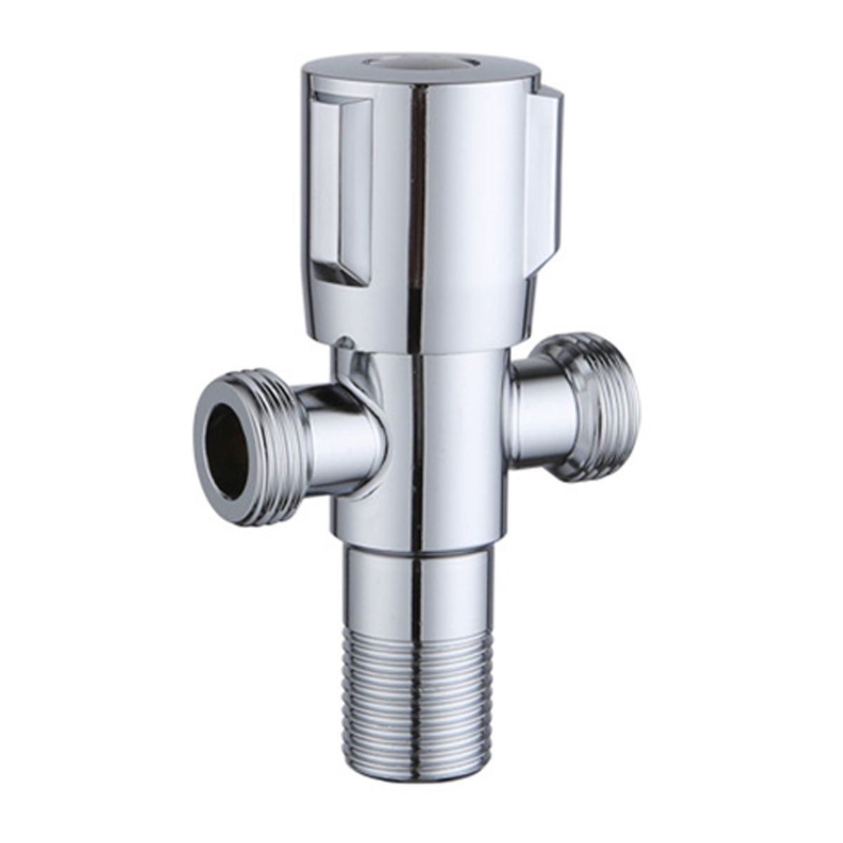 KUANGYE - Llave Angular Doble 12 He En Acero Inoxidable Sus304