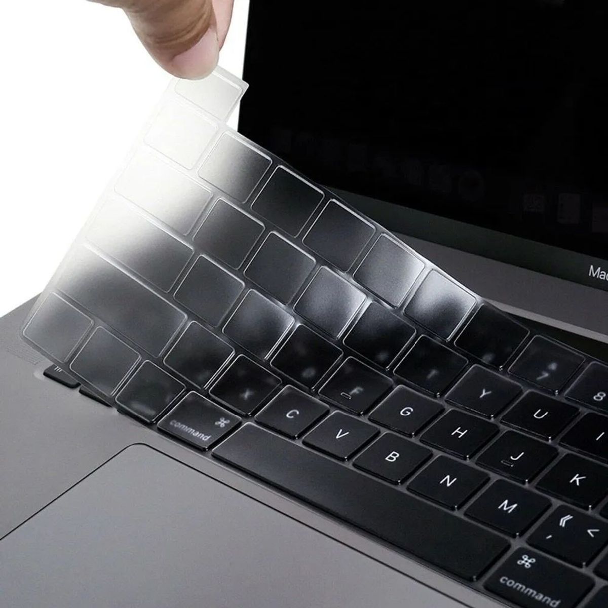 KUANGYE - Cubre Teclado Transparente Compatible Macbook  Kuangye
