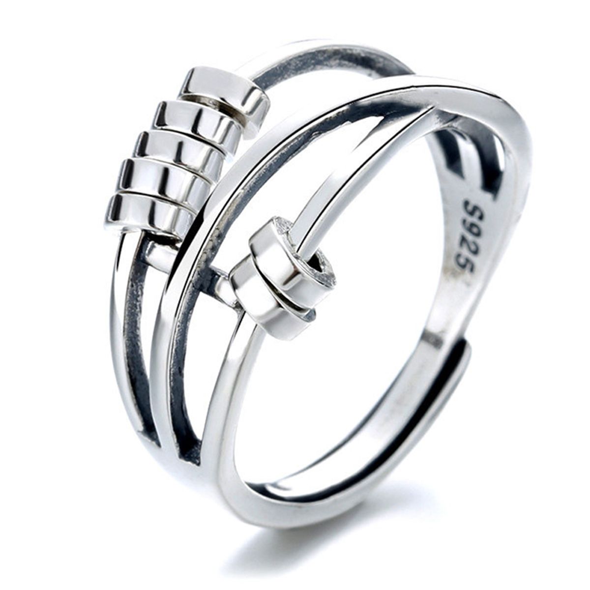 KUANGYE - Anillo De Giratorio Antiestres Ansiedad