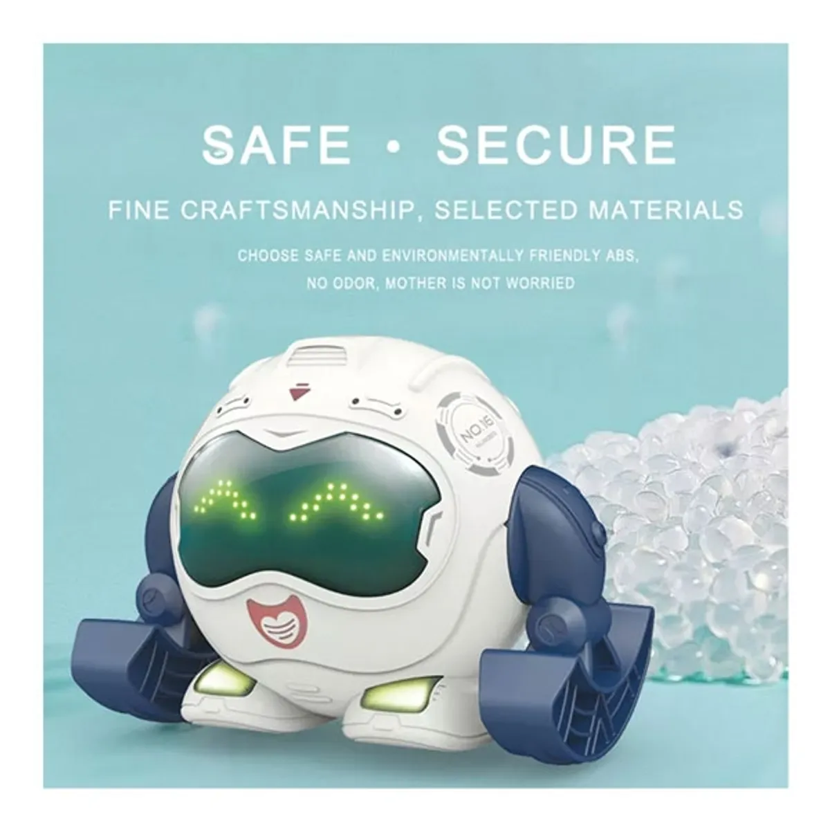 GENERICO - Robot Tumbling Voice Control Verde Claro - Robot para niños