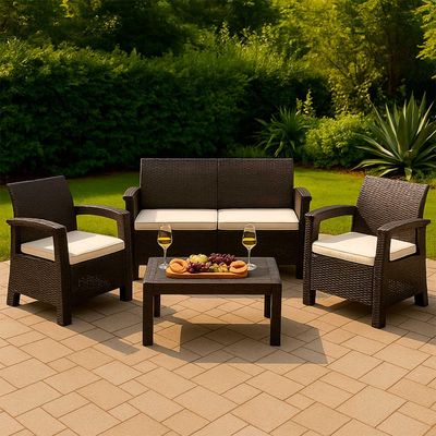 Imagen 2 del producto Juego Set Terraza Ibiza 3 Piezas Con Cojín