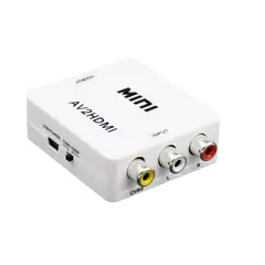 GENERICO - Convertidor AV-HDMI Con Audio RCA Audio Y Video En HDMI