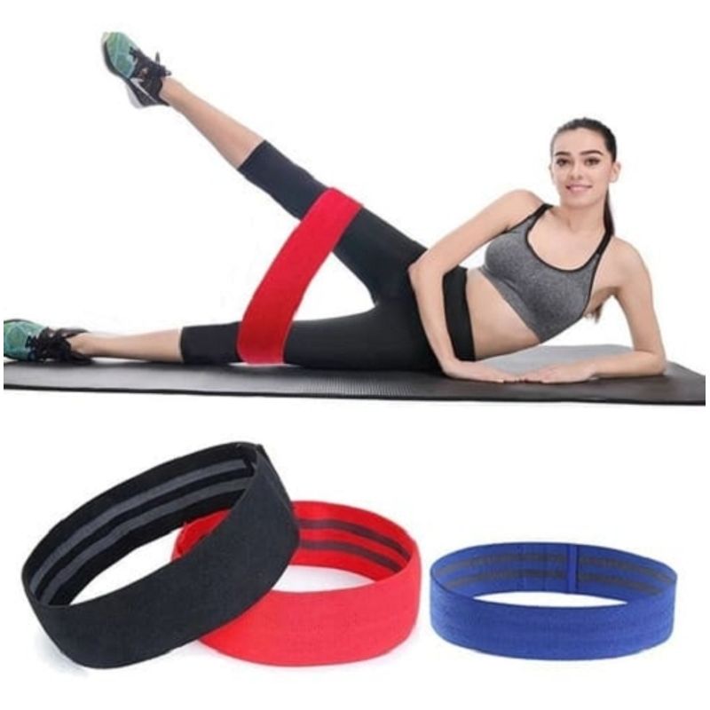 GENERICO - Bandas de Tela para gluteos de 120 Libras
