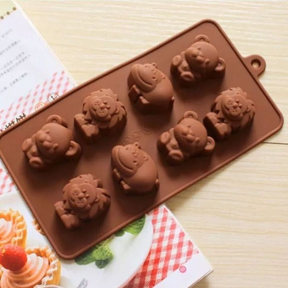 GENERICO - Molde De Silicona Chocolate Diferente Modelos Repostería