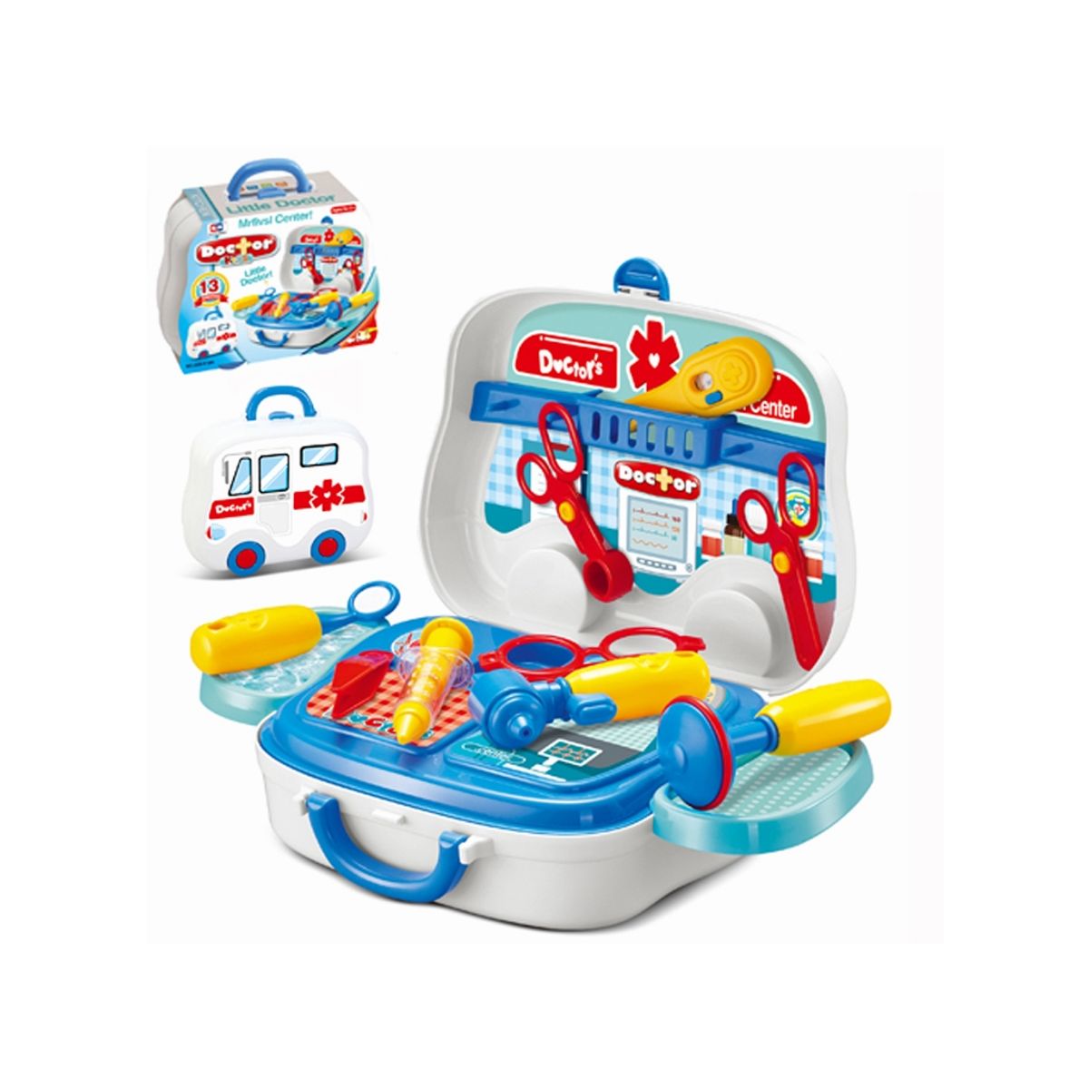 GENERICO - Set Juego Maletín Doctor Doctora Niños con accesorios
