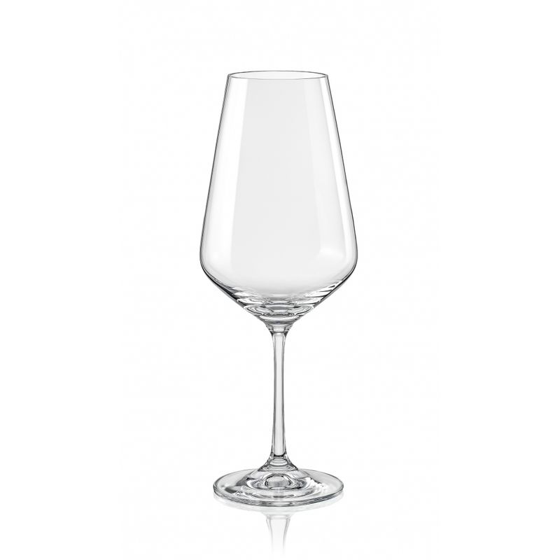 BOHEMIA CRYSTAL - Set 6 Copas De Vino Cristal 550 ml