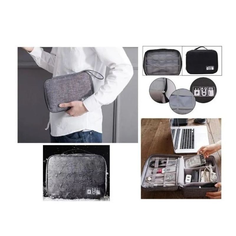 GENERICO - Bolso Organizador De Cables Usb Accesorios Viajero 564