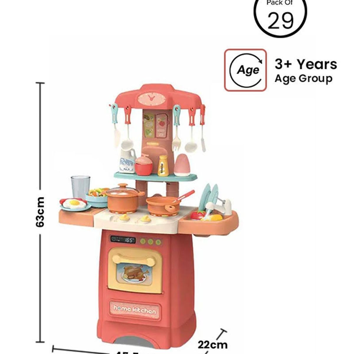 GENERICO - Cocina De Juguete y Accesorios Estilo Moderno 889 -176