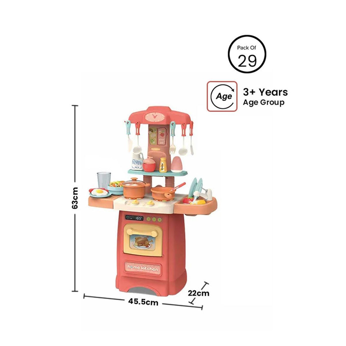 GENERICO - Cocina De Juguete y Accesorios Estilo Moderno 889 -176
