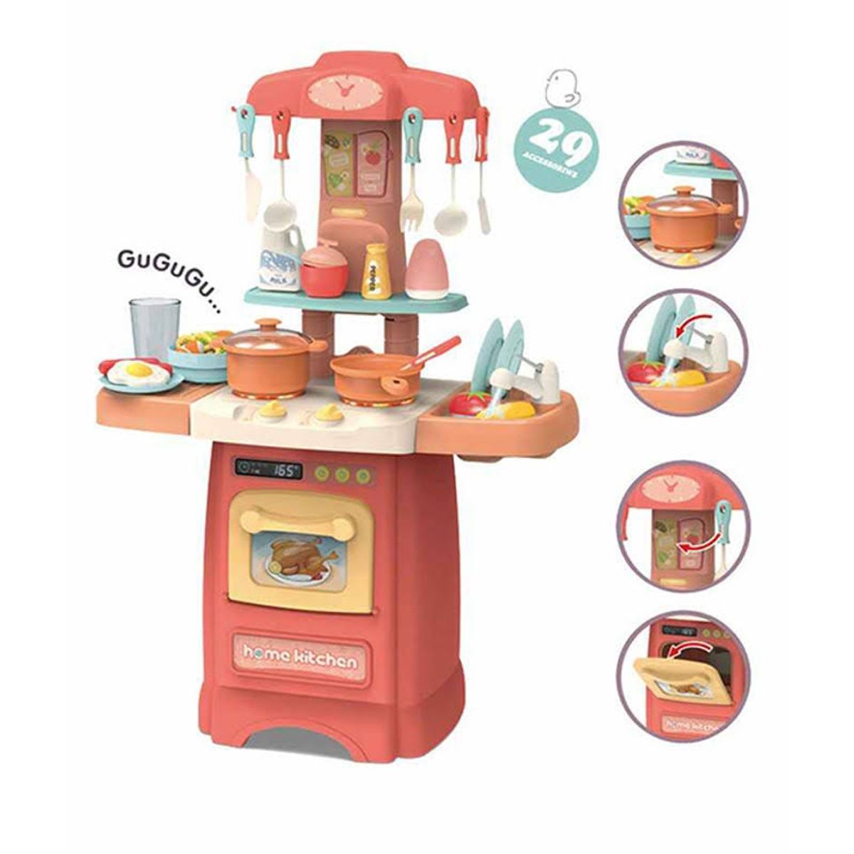 GENERICO - Cocina De Juguete y Accesorios Estilo Moderno 889 -176