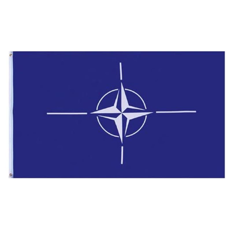 GENERICO - Bandera de la OTAN de 150 Cm X 90 Cm