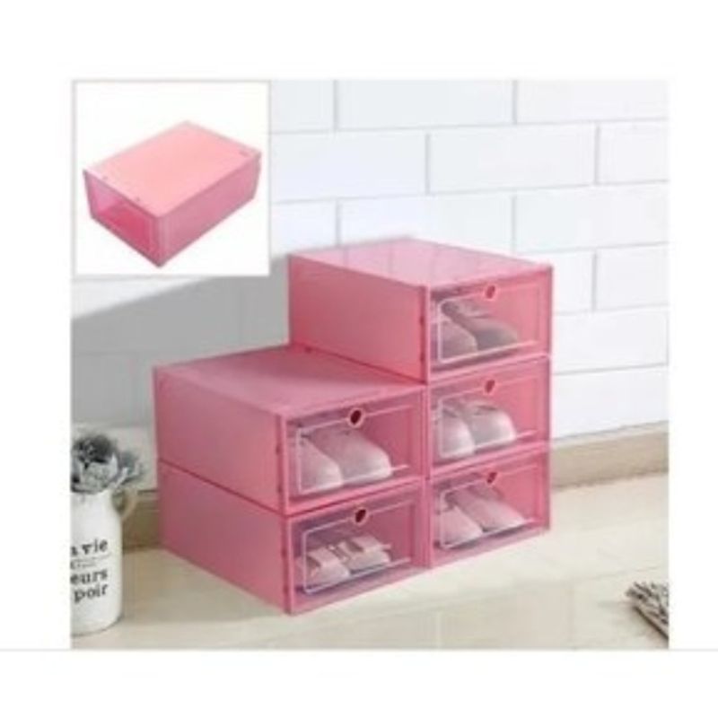GENERICO - Pack 10 Organizador De Zapatos Caja Organizadora 082250