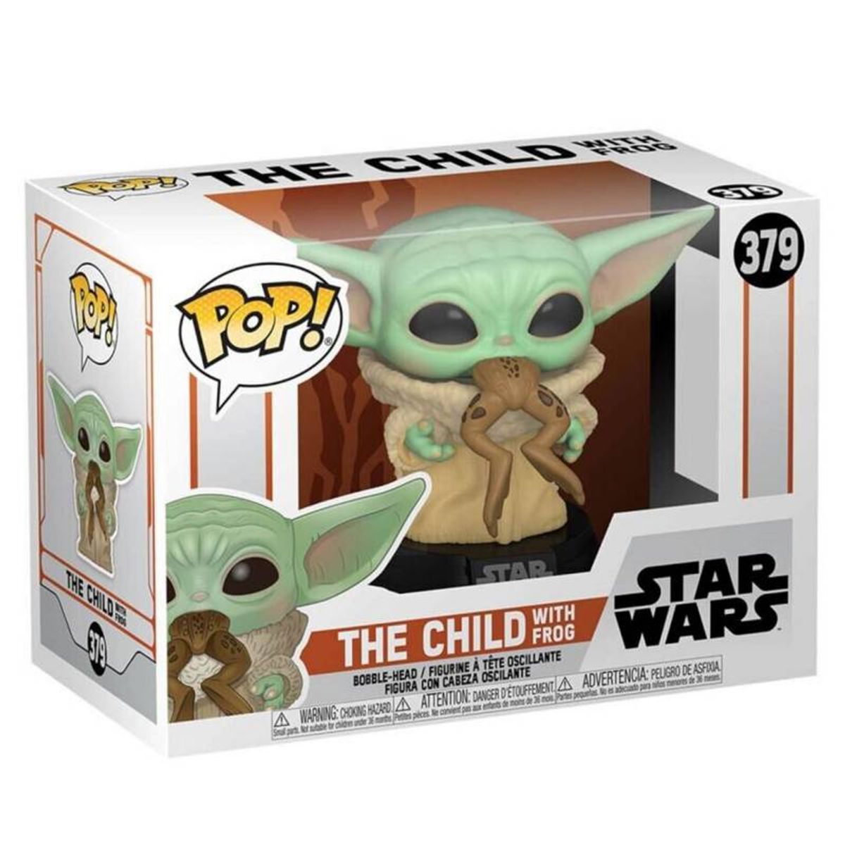 FUNKO - Funko Pop Star Wars Mandalorian Grogu 379 (Baby Yoda)