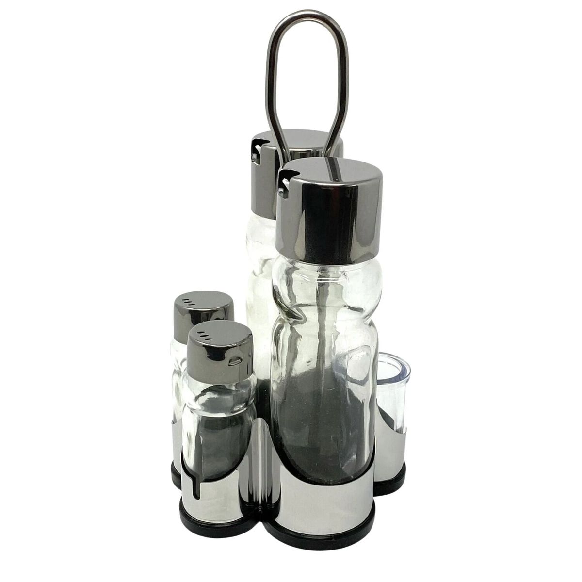 GENERICO - Set De Alcuza Vidrio Clásica 5 Piezas Allegra.