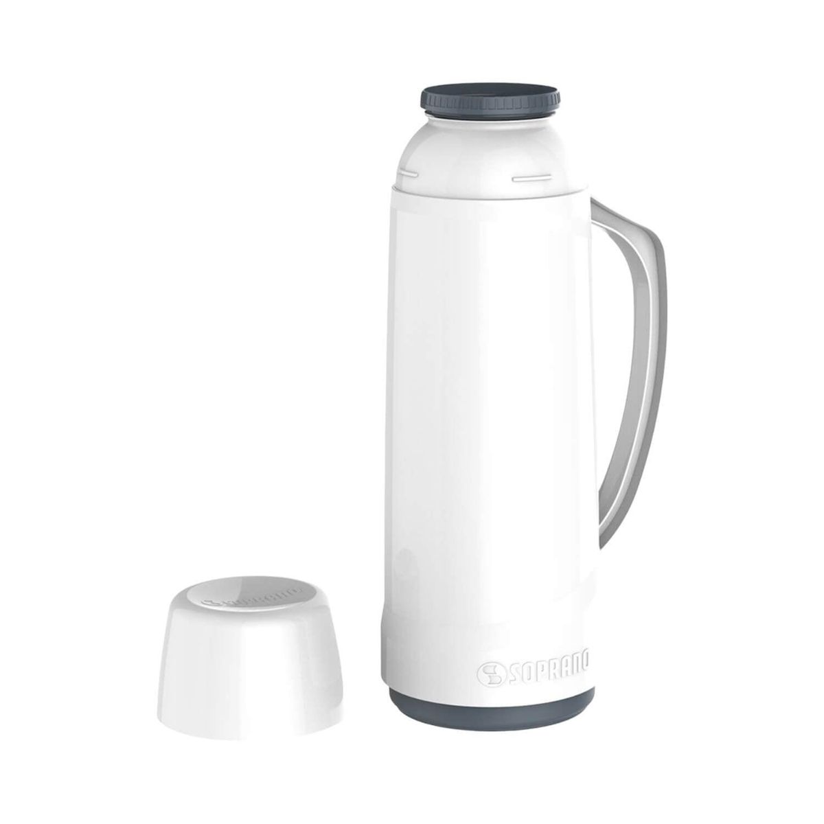 SOPRANO - Termo Soprano Cristal 1 Litro Blanco